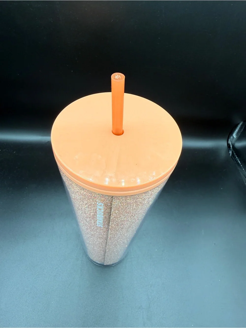 Starbucks Walt Disney World Peach Punch Glitter Mickey Tumbler 2024 24oz